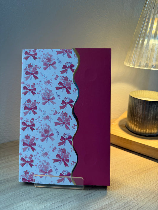 Pink Bow: Blind Date w/ a Journal